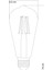 Rustik Flamanlı Armut LED Ampul Gün Işığı ST64 8W 2500K E27 2