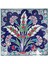 20 x 20 cm El Yapımı Iznik Çinisi 1