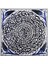 20 x 20 cm El Yapımı Iznik Çinisi 1