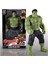 Büyük Boy Işıklı Hareketli Marvel Titan Hero Hulk Figür Yeşil Dev 30 cm 1