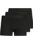 Jack & Jones Jacwaistband s 3 Pack Noos Erkek Siyah Boxer 12127816-Black 1