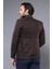 Erkek Hakim Yaka Slim Fit Cepli Düğmeli Trençkot 2