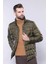 Erkek Kapitone Dikiş Detaylı Slim Fit Mont 1