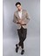 Erkek Sivri Yaka Slim Fit Ceket 1