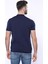 Erkek Slim Fit Polo Yaka Fermuarlı Desenli Tişört 2