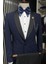 Erkek Şal Yaka Smokin Ceket Slim Fit Ceket 2