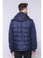 Erkek Kapüşonlu Kapitone Slim Fit Kaban 3