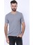 Erkek Slim Fit Bisiklet Yaka Desenli Pamuk Tişört 3