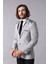 Erkek Sivri Yaka Iki Düğme Slim Fit Ceket 1