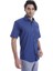 Erkek Kısa Kollu Slim Fit Düz Gömlek 3