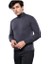 Erkek Slim Fit Desensiz Balıkçı Yaka Pamuk Triko 3