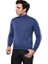 Erkek Slim Fit Desensiz Balıkçı Yaka Pamuk Triko 1