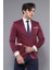 Erkek Kol Ağzı Parçalı Slim Fit Ceket 2