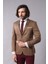 Erkek Kol Ağzı Parçalı Slim Fit Ceket 5