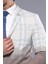 Erkek Ekoseli Desenli Slim Fit Ceket 1
