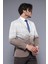 Erkek Ekoseli Desenli Slim Fit Ceket 2
