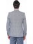 Erkek Ekose Desenli Slim Fit Tek Düğme Ceket 2