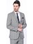 Erkek Ekose Desenli Sivri Yaka Slim Fit Ceket 3