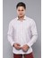 Erkek Ekose Desen Slim Fit Uzun Kollu Gömlek 1