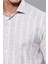 Erkek Ekose Desen Slim Fit Uzun Kollu Gömlek 2