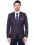 Erkek Çizgili Slim Fit Ceket 1