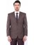 Erkek Slim Fit Mona Yaka Desenli Klasik Ceket 1