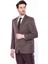 Erkek Slim Fit Mona Yaka Desenli Klasik Ceket 4