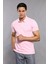 Erkek Polo Yaka Slim Fit düz Tişört 2
