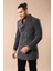 Erkek Kruvaze Slim Fit Kısa Palto 1