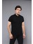 Erkek Polo Yaka Slim Fit düz Tişört 1