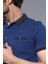 Erkek Polo Yaka Slim Fit Düz Tişört 2
