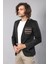 Erkek Pamuk Sivri Yaka Slim Fit Ceket 1
