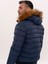 Erkek Kapüşonlu Slim Fit Şişme Mont 2