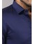 Erkek Pamuk Saten Slim Fit Gömlek 2
