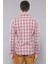Erkek Ekose Desenli Uzun Kollu Slim Fit Gömlek 3