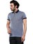 Erkek Slim Fit Polo Yaka Desenli Pamuk Tişört 1