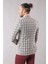 Erkek Tek Düğme Geniş Sivri Yaka Slim Fit Ceket 4