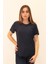 Kadın Organik Bisiklet Yaka T-Shirt 3