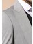Erkek Sivri Yaka Slim Fit Yelekli Takım Elbise 5