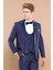 Erkek Çıkma Yaka Yelekli Slim Fit Takım Elbise 1