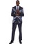 Erkek Saten Iki Düğme Slim Fit Smokin 3