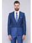Erkek Slim Fit Renk Geçişli Takım Elbise 1