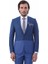 Erkek Slim Fit Renk Geçişli Takım Elbise 2