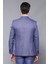 Erkek Ekose Kombinli Slim Fit Takım Elbise 2