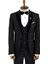 Erkek Yelekli Damatlık Slim Fit Takım Elbise 1