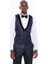 Erkek Yelekli Damatlık Slim Fit Takım Elbise 2