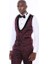 Erkek Yelekli Damatlık Slim Fit Takım Elbise 2