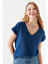 Mavi Kadın Cepli Lacivert Basic Tişört 1600961-30808