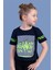 Toontoy Kız Çocuk Cebi Reflektör Detaylı Baskılı Tişört 1