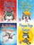 Kedi Pimpom 'Un Maceraları Set / 6 + Yaş / 4 Kitap / Set / Yağmur Çocuk 1